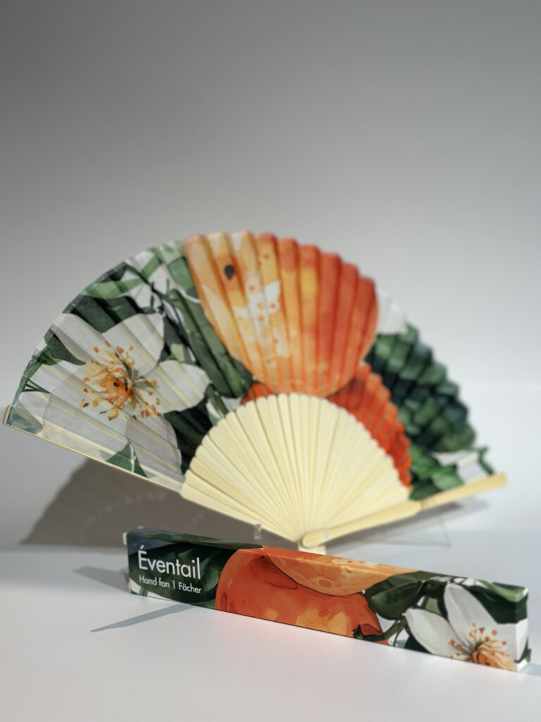 EVENTAIL FLEUR D'ORANGER