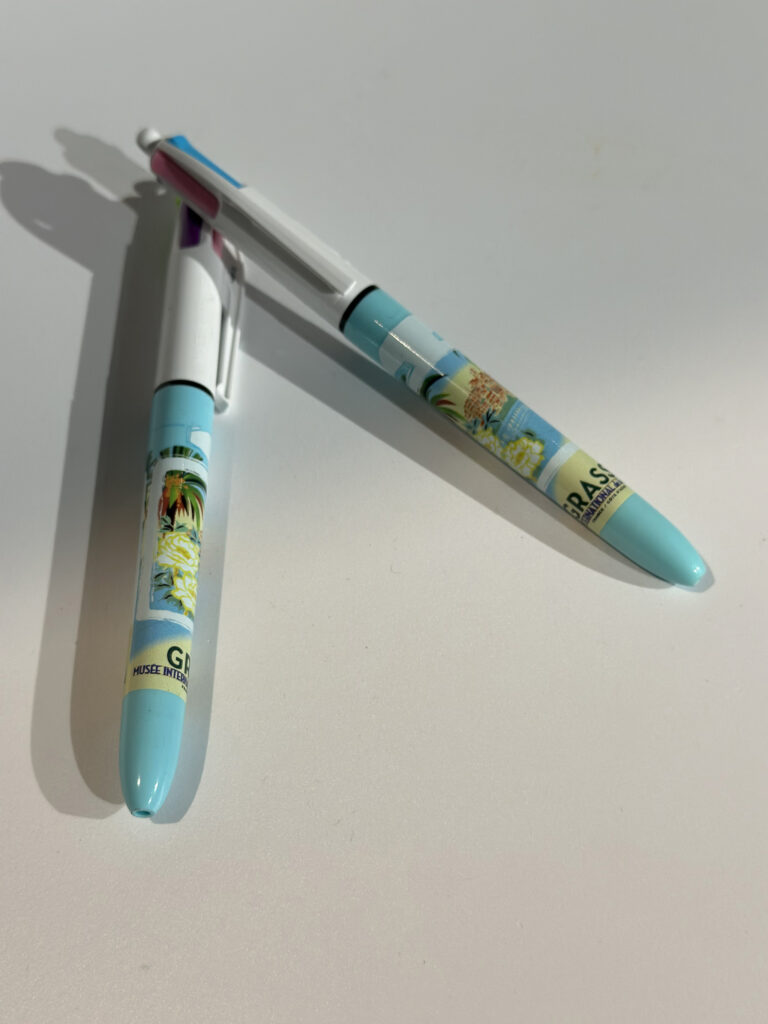 STYLO BIC 4 COULEURS FLACON BLEU MONSIEUR Z