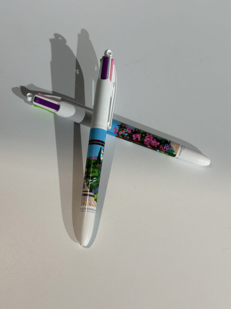 STYLO BIC 4 COULEURS LES JARDINS MONSIEUR Z