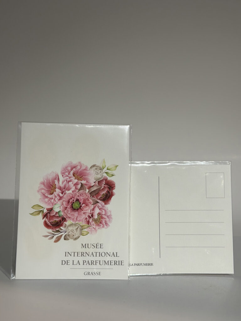 CARTE PARFUMEE PIVOINE