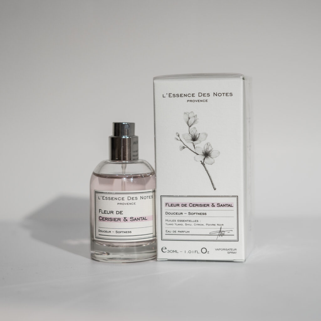 EAU DE PARFUM L'ESSENCE DES NOTES "FLEUR DE CERISIER - SANTAL" 30 ML