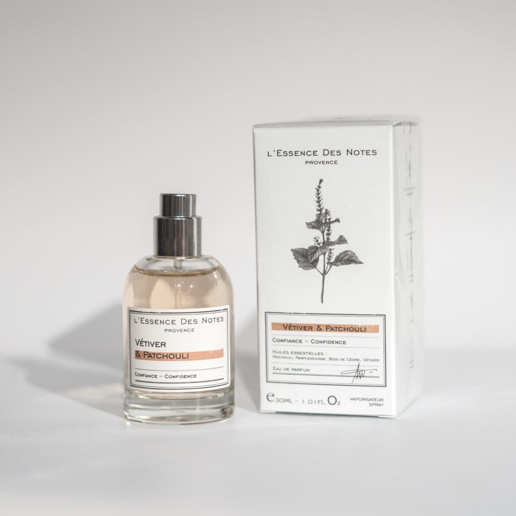 EAU DE PARFUM L'ESSENCE DES NOTES "VETIVER - PATCHOULI" 30 ML