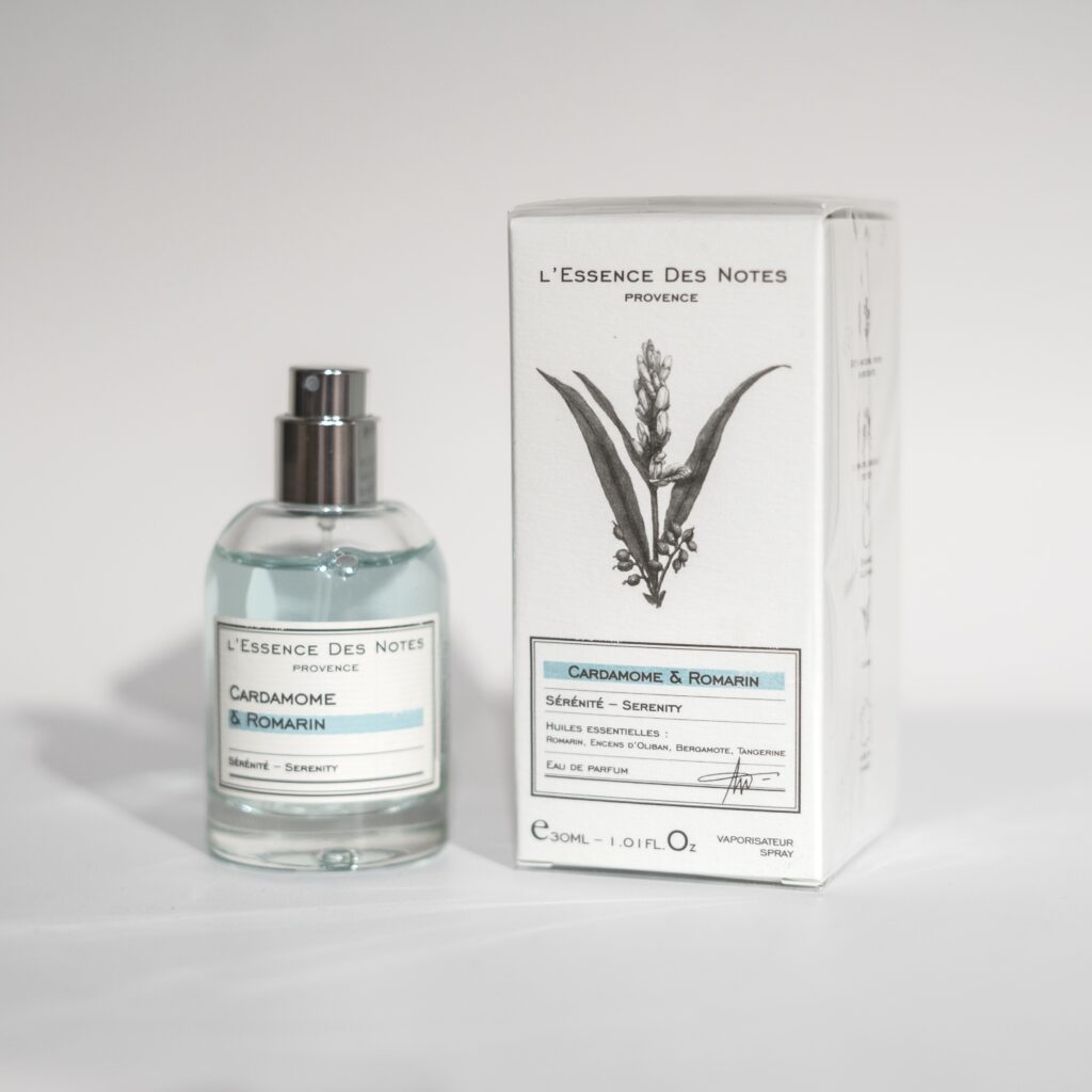 EAU DE PARFUM L'ESSENCE DES NOTES "CARDAMOME - ROMARIN" 30 ML