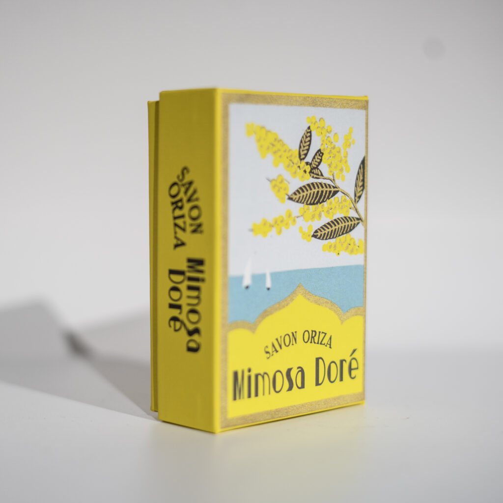 SAVON ORIZA LEGRAND MIMOSA DORE 125 GR