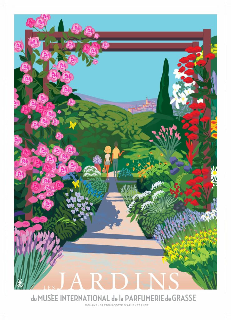 AFFICHE MONSIEUR Z JARDINS DU MIP