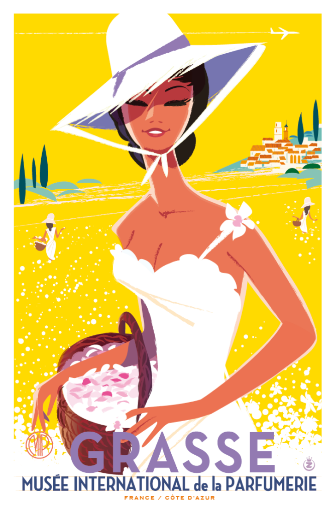AFFICHE MONSIEUR Z " LA CUEILLETTE DU JASMIN"