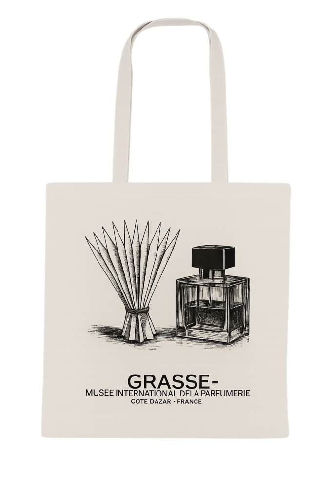 TOTE BAG ECRU MUSEE INTERNATIONAL DE LA PARFUMERIE