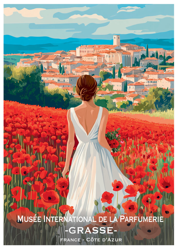 AFFICHE COQUELICOT 50X70